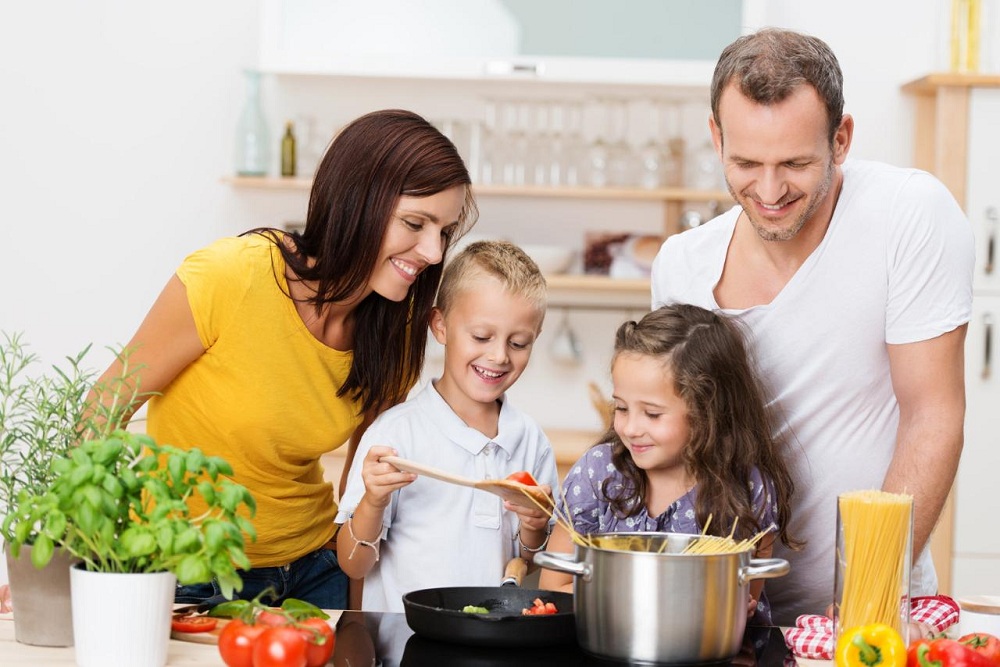 Make Cooking a Family Activity