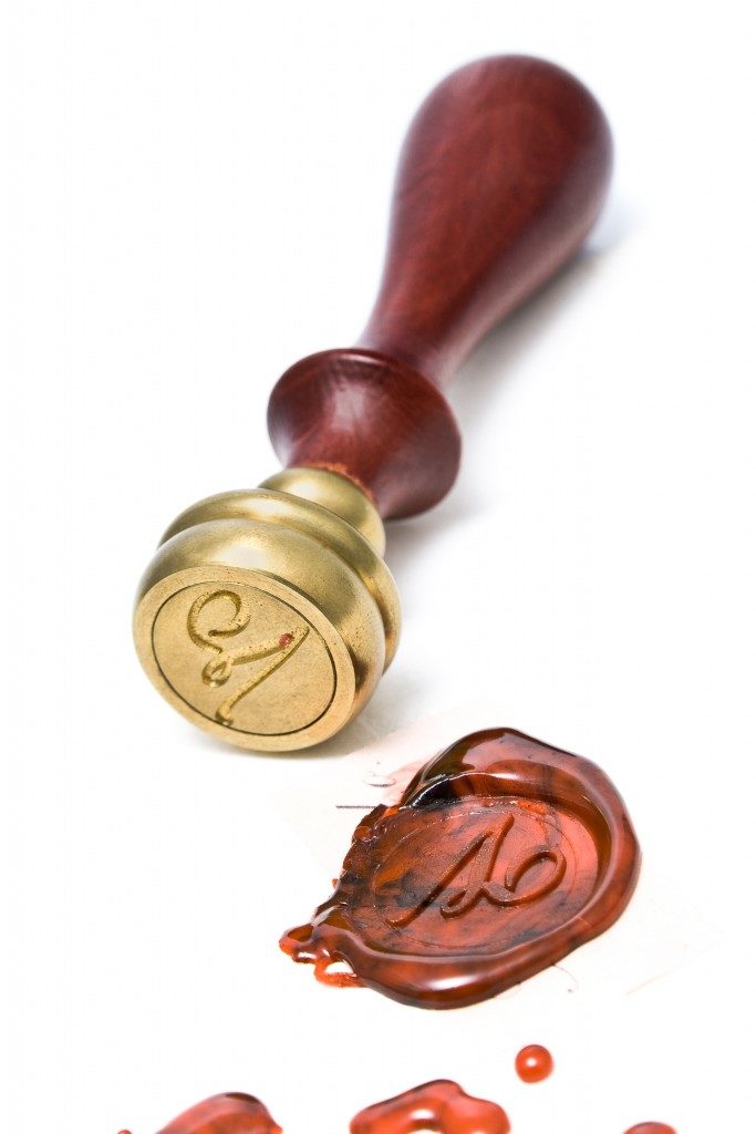 Personal stamp and wax seal