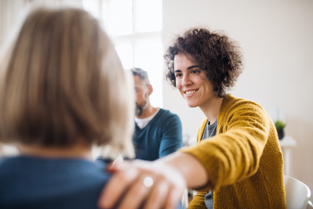 Maintaining mental health in support group