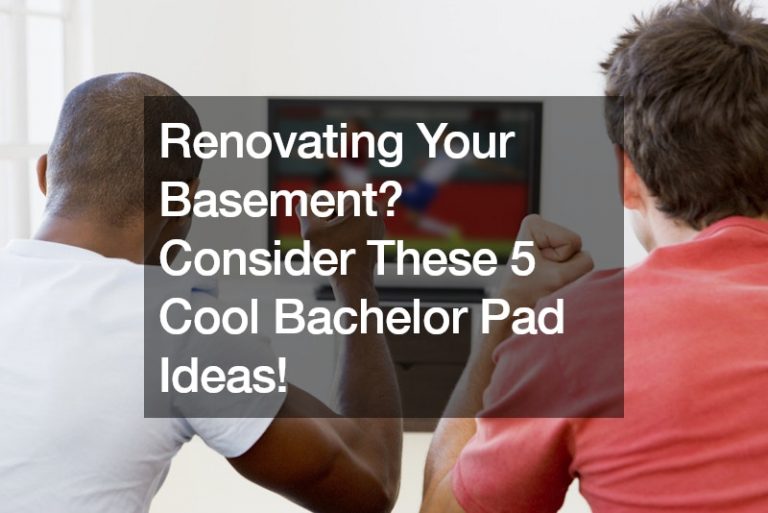 Renovating Your Basement? Consider These 5 Cool Bachelor Pad Ideas!